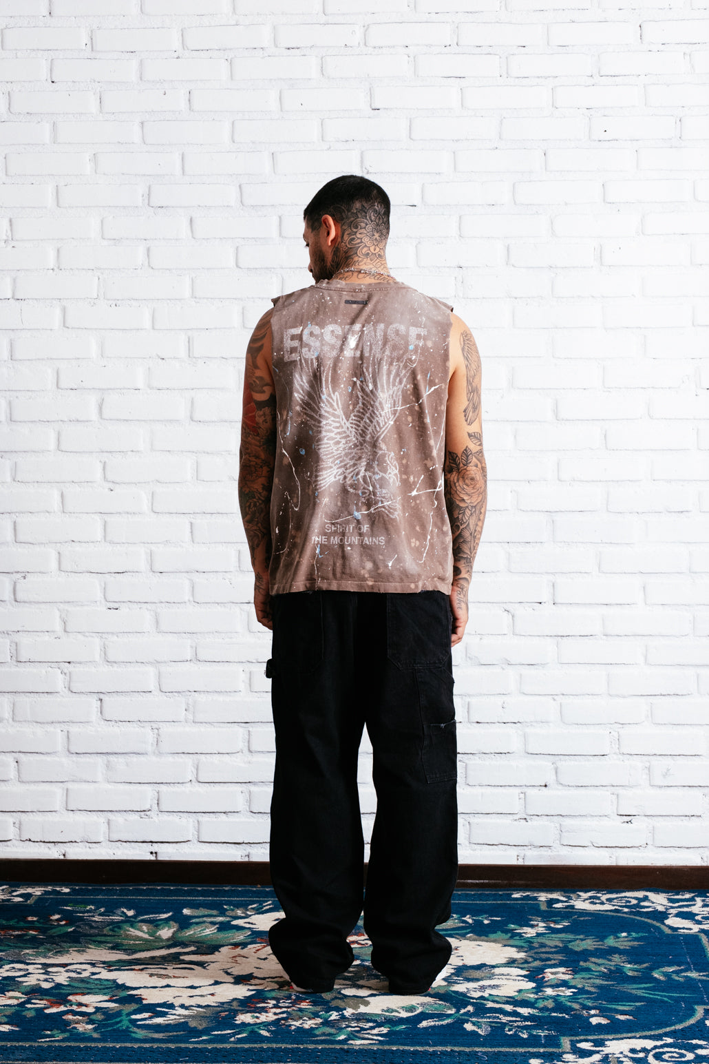 Destroyed Muscle Tank E`C. Brown