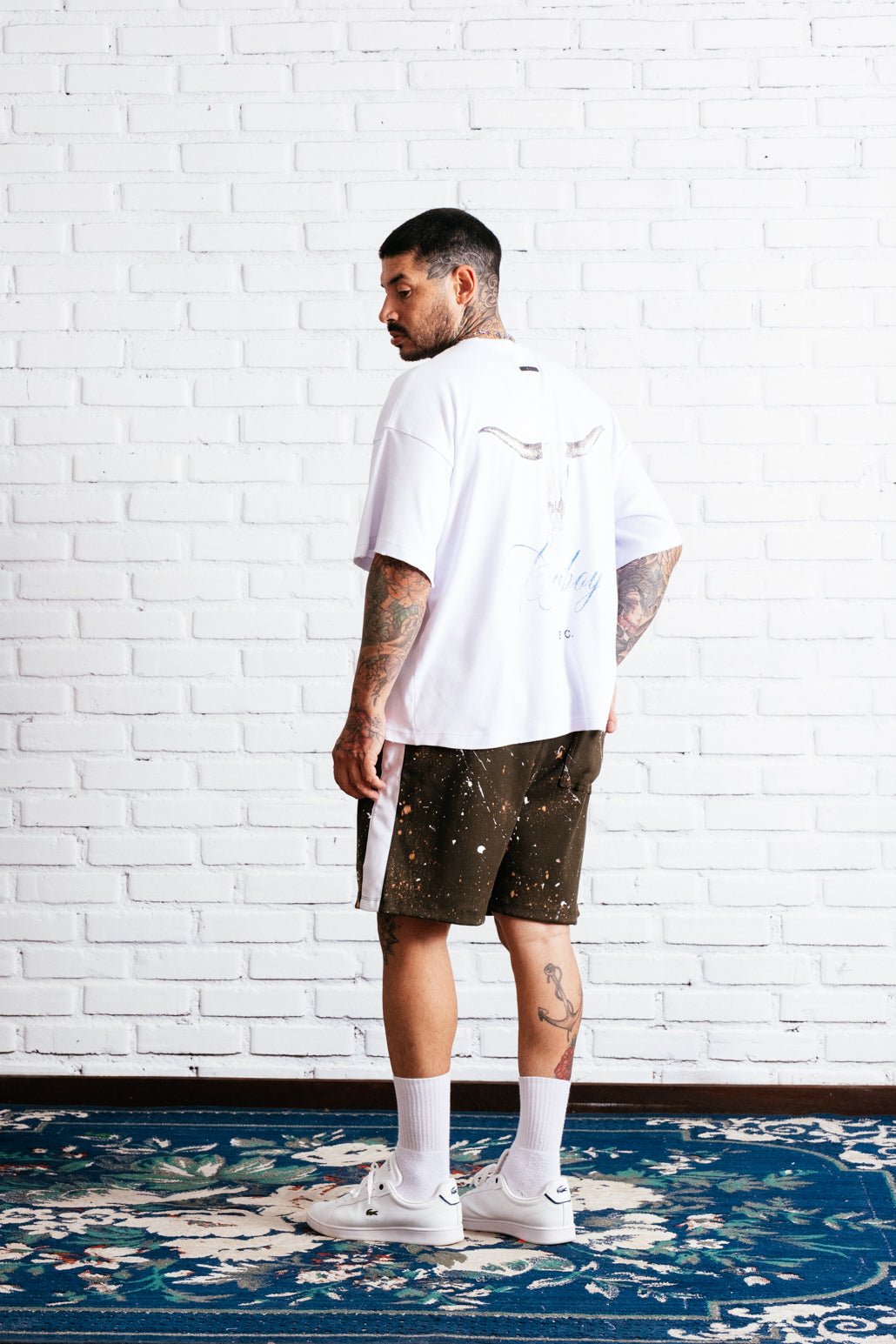 Destroyed Shorts E’C. Green