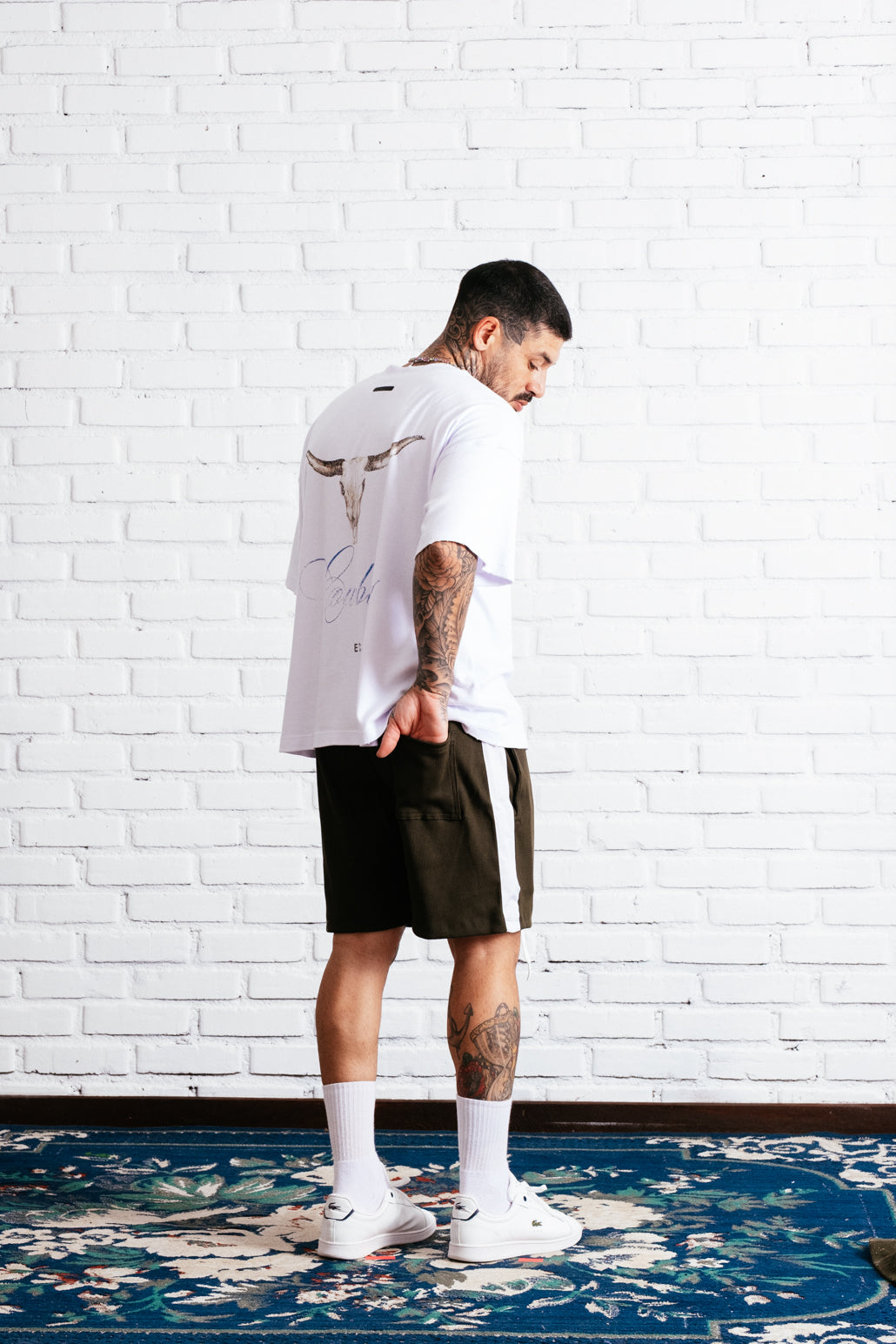 Shorts Ribana Verde E`C.