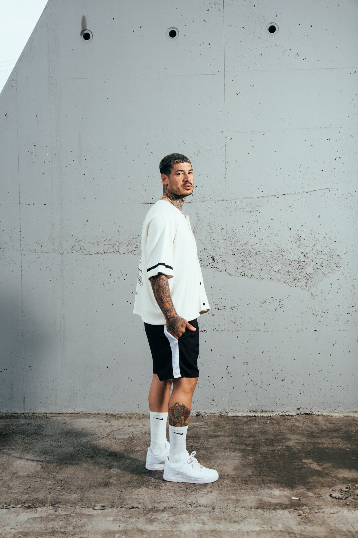 Camisa Ribana Off E`C.