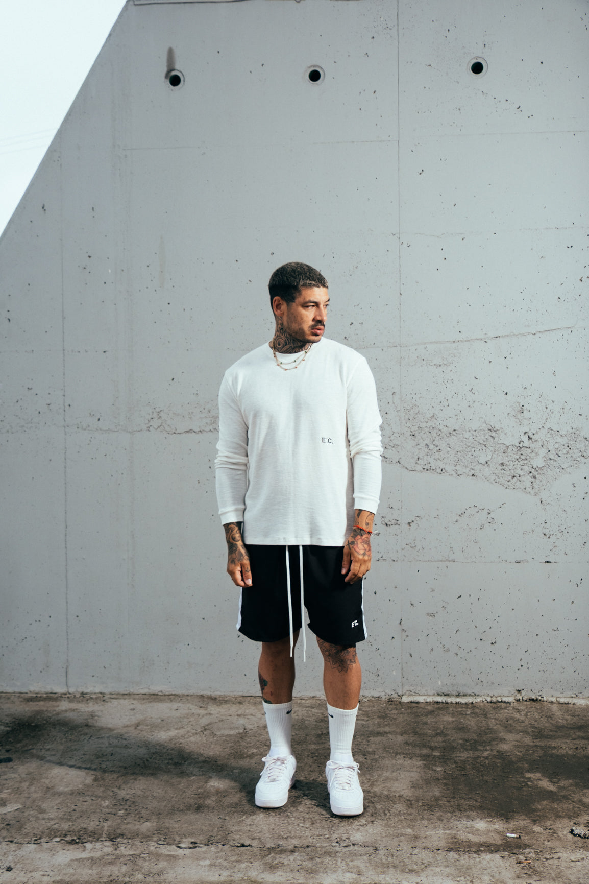 Camiseta Hawk Manga Longa Off E`C.