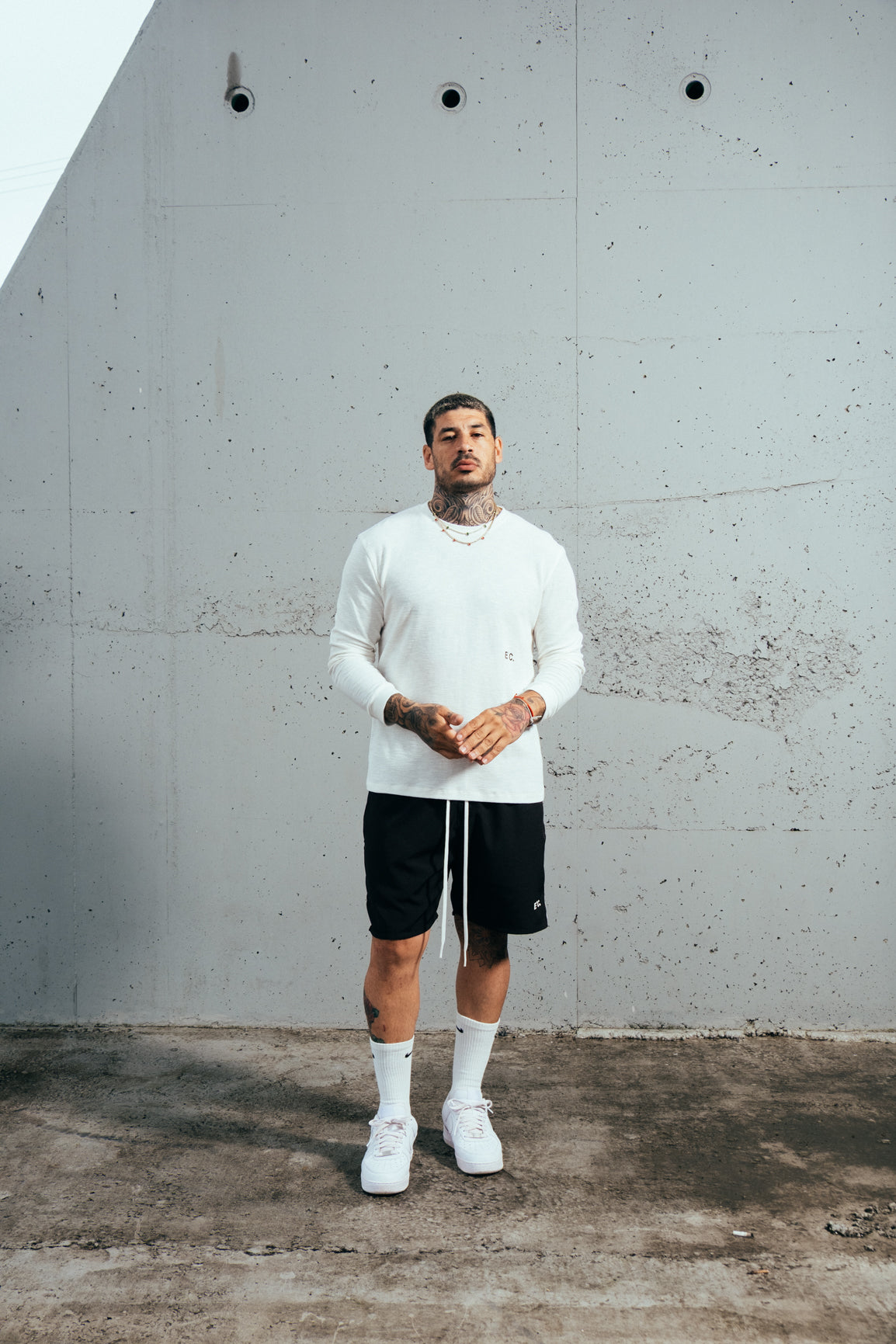 Camiseta Hawk Manga Longa Off E`C.