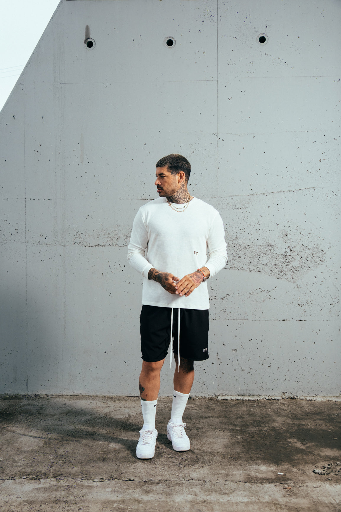 Camiseta Hawk Manga Longa Off E`C.