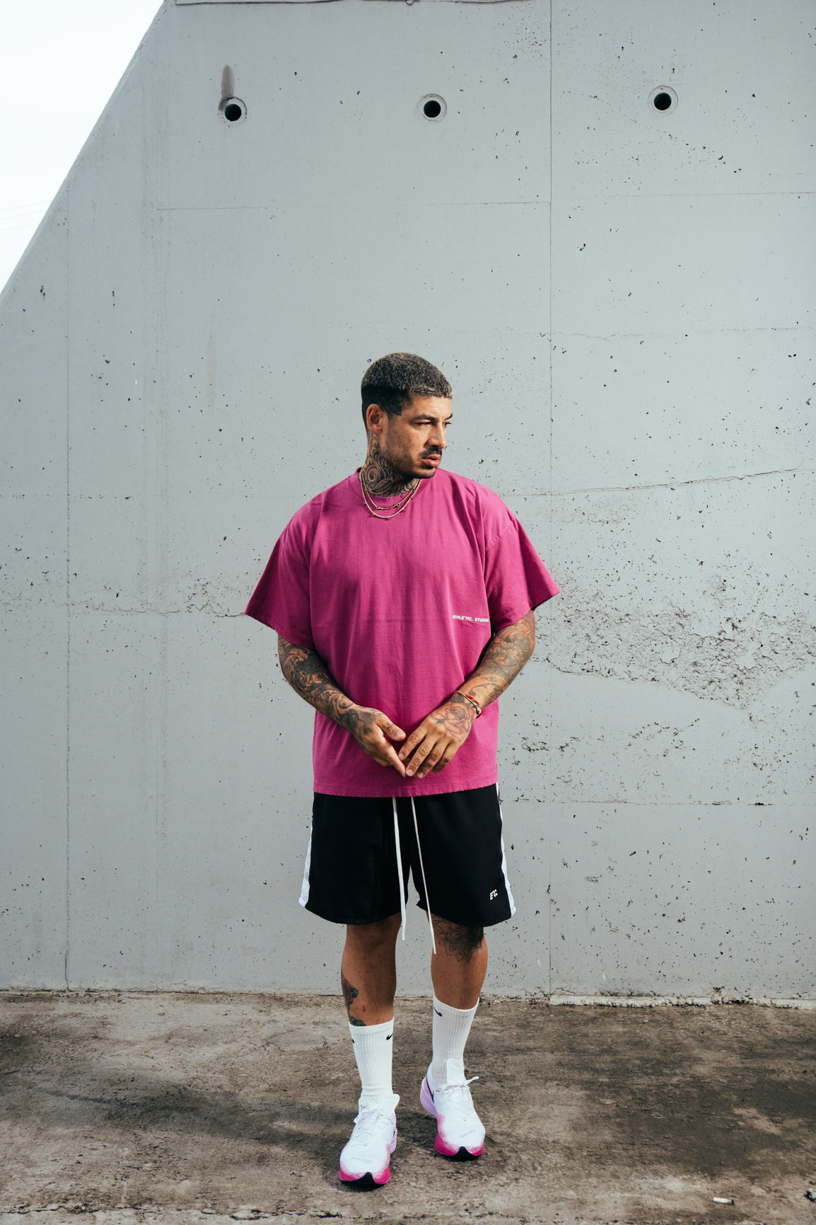 Camiseta Hawk Rosa A`S.