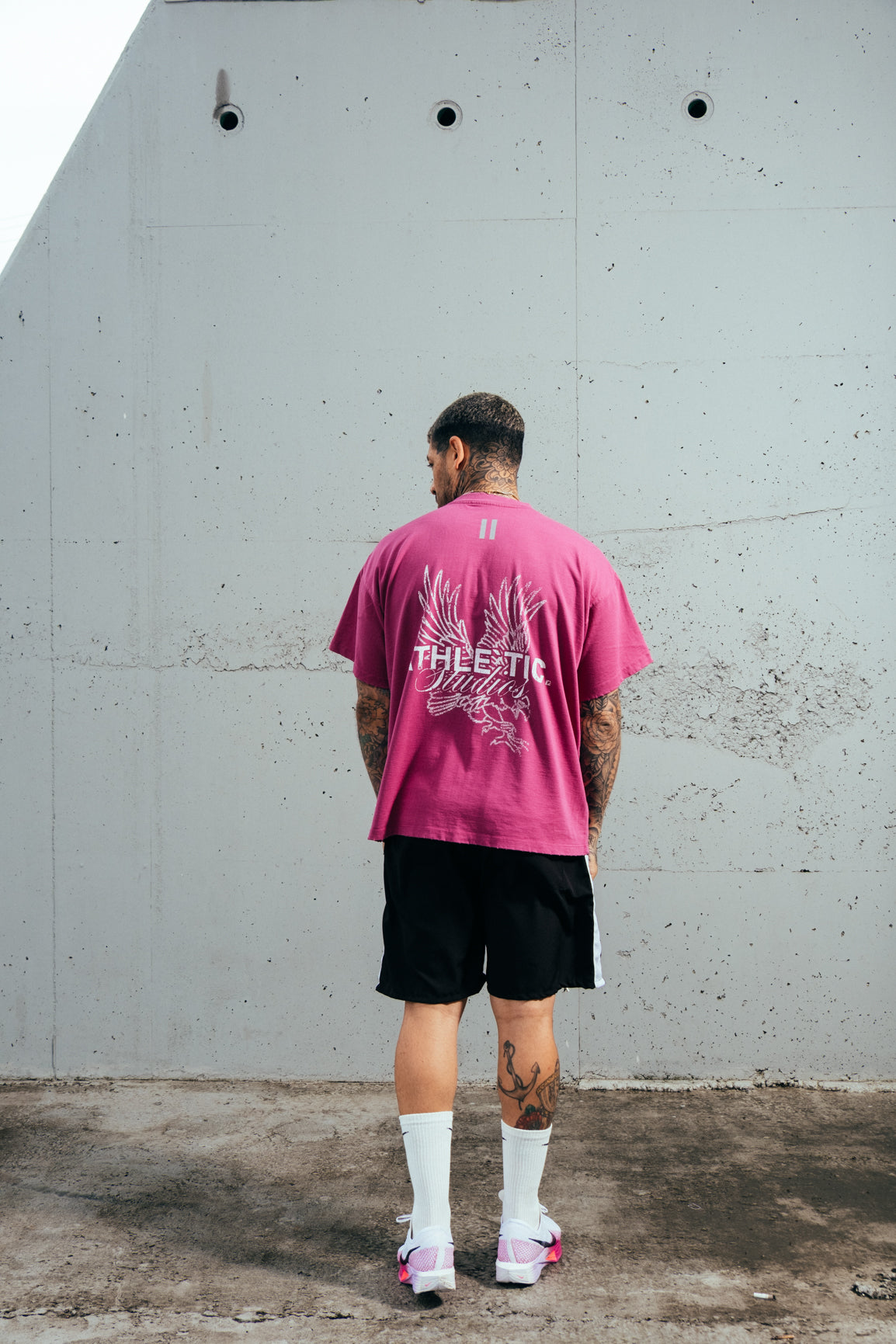 Camiseta Hawk Rosa A`S.