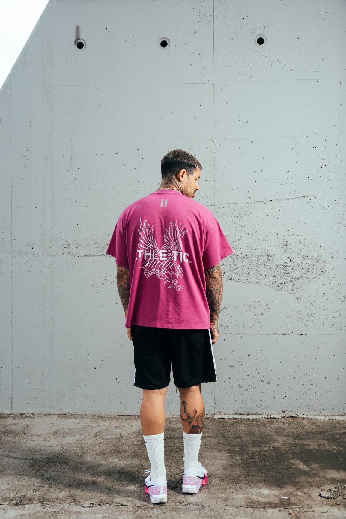 Camiseta Hawk Rosa A`S.