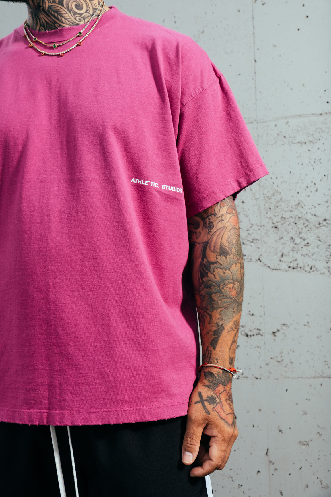 Camiseta Hawk Rosa A`S.