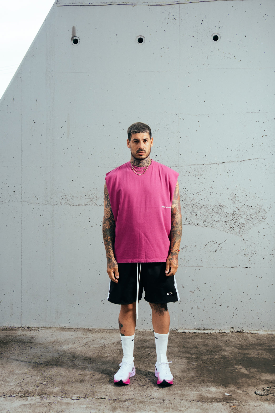 Regata Machão Hawk Rosa A`S