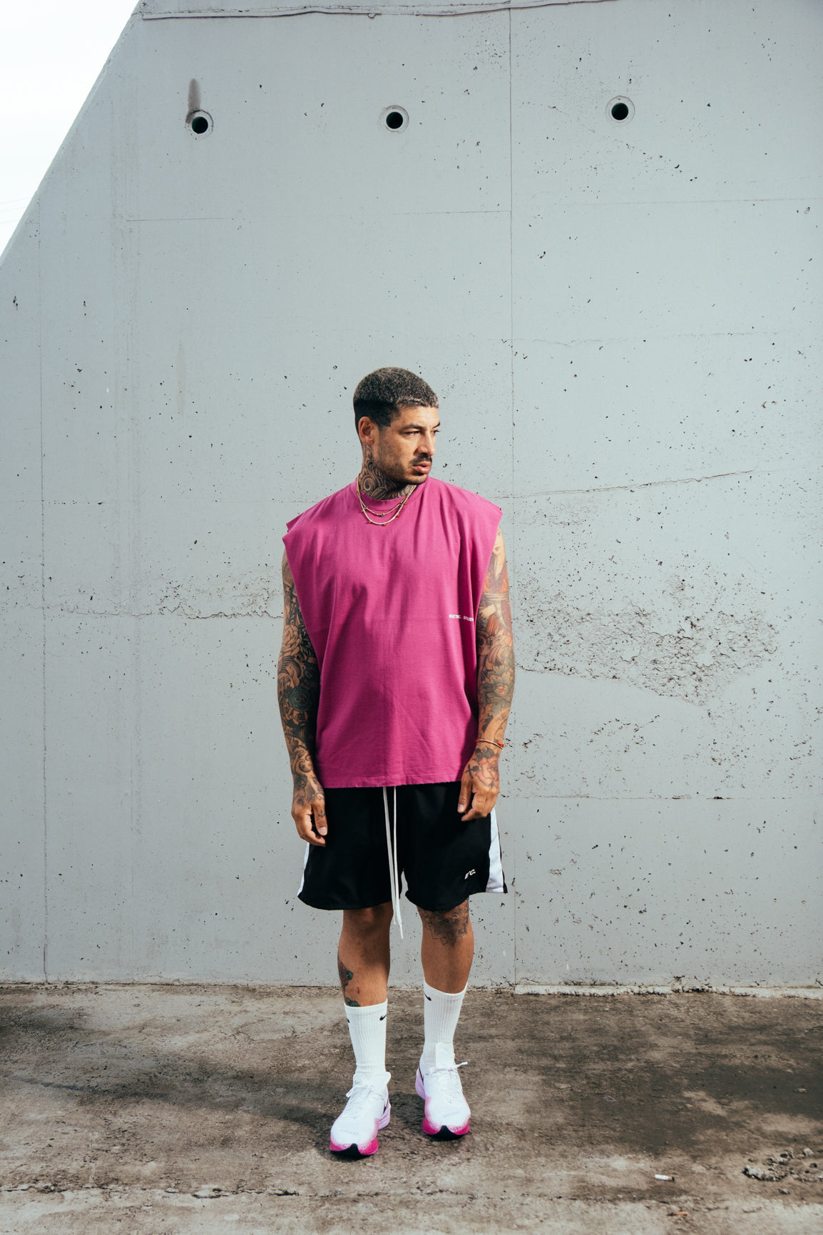 Regata Machão Hawk Rosa A`S