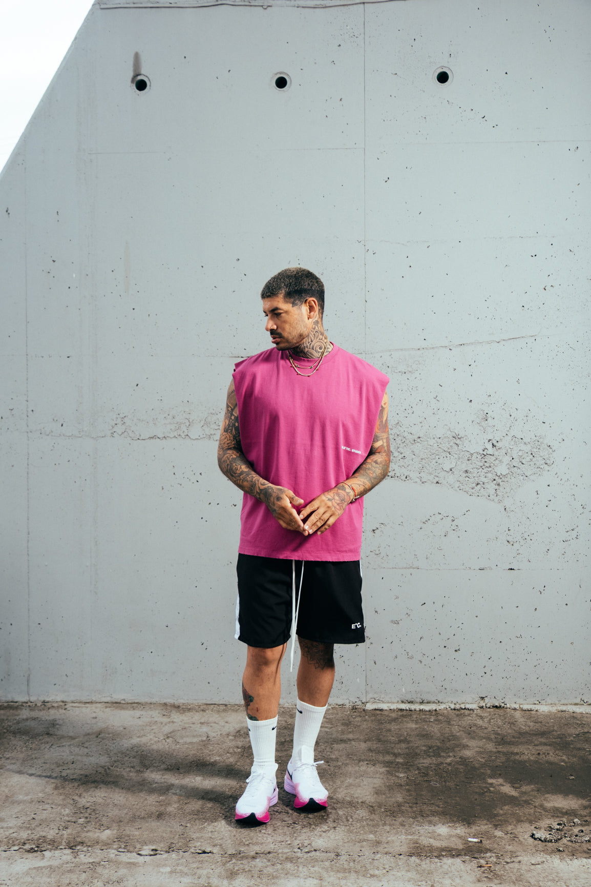 Regata Machão Hawk Rosa A`S