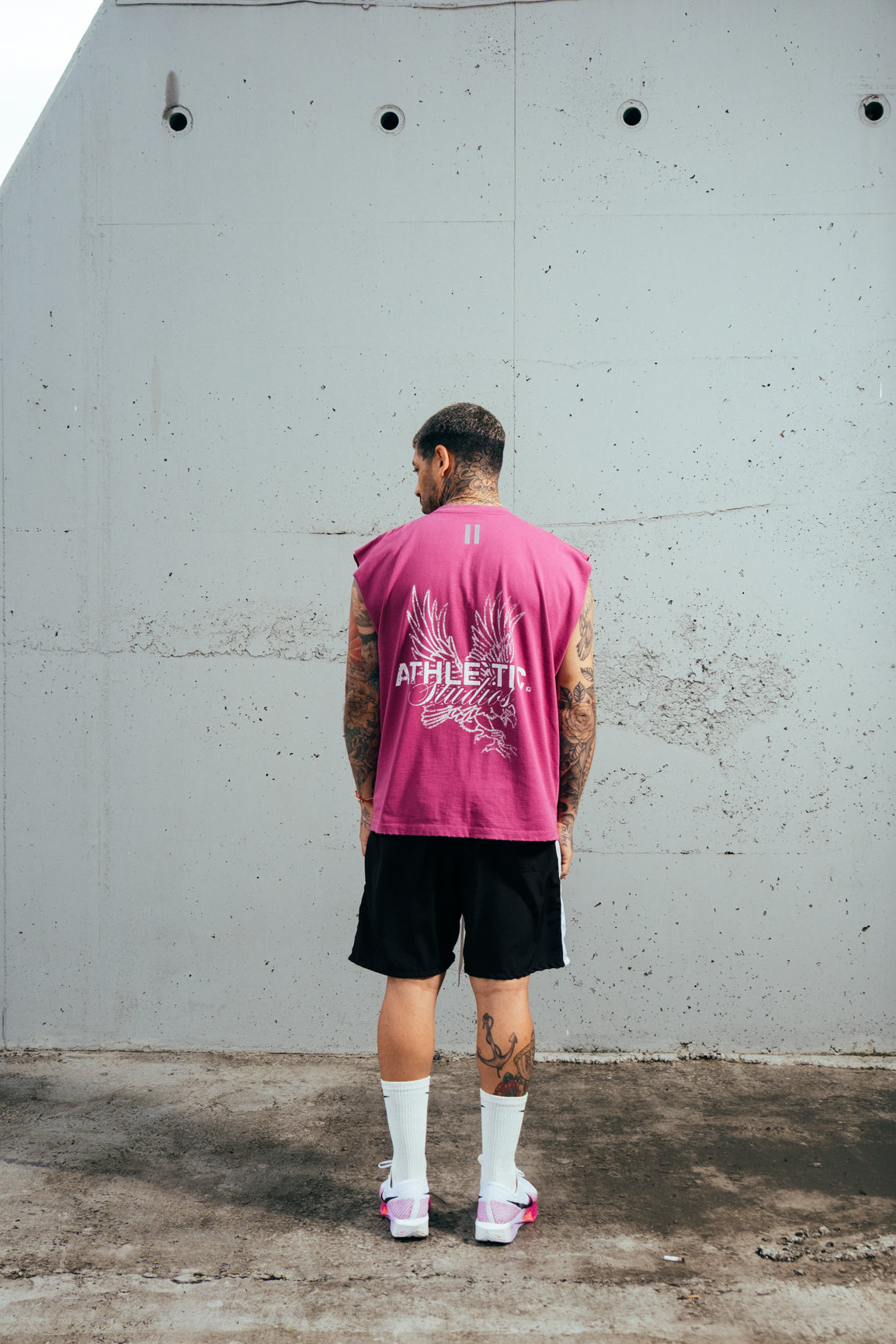 Regata Machão Hawk Rosa A`S