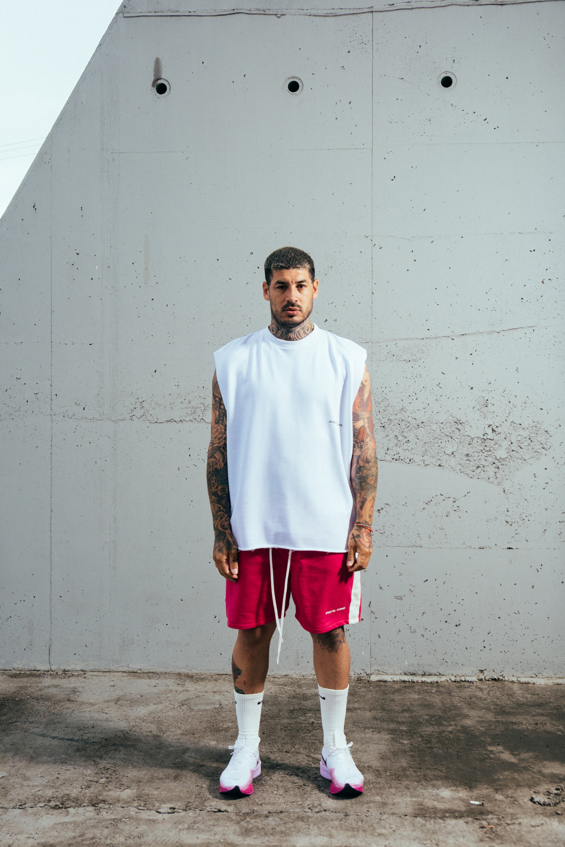 Shorts Moletom Pink A`S.