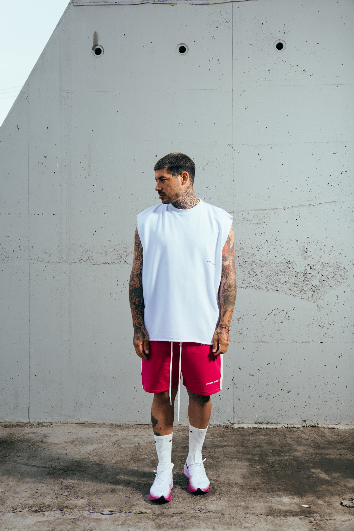 Shorts Moletom Pink A`S.