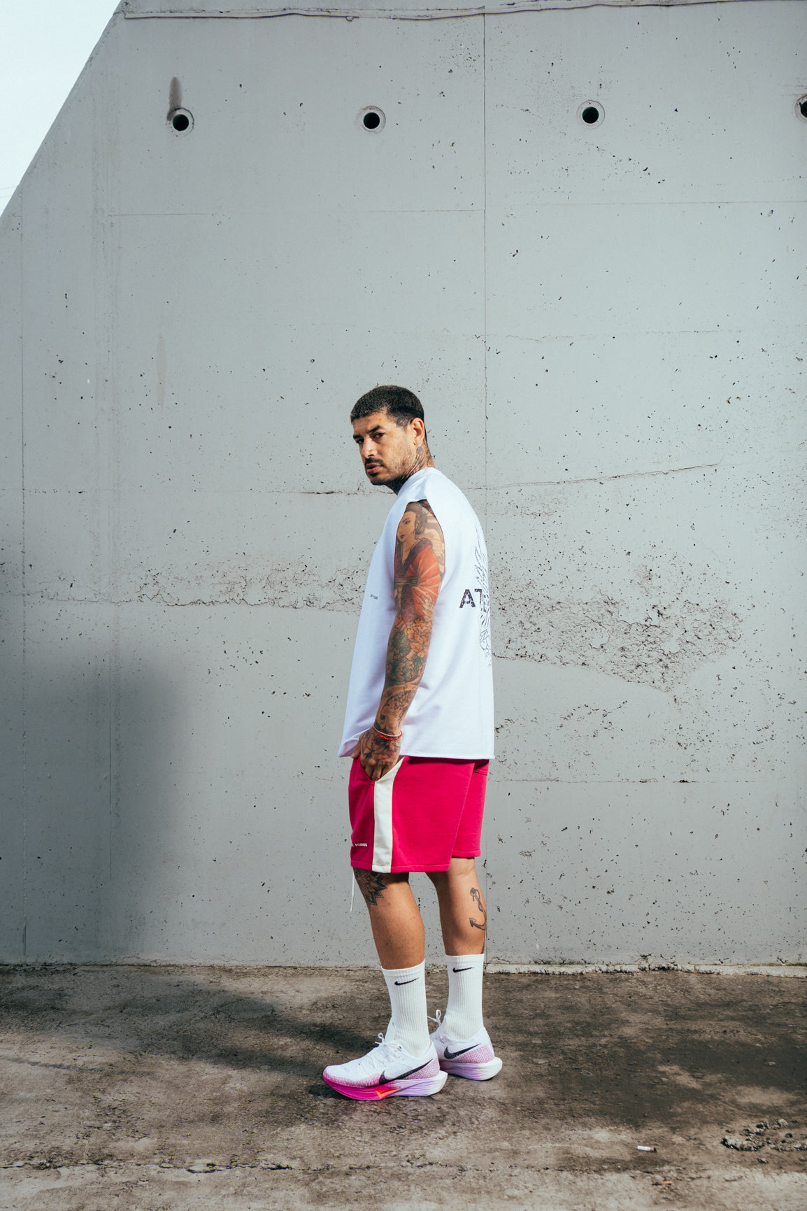 Regata Machão Moletinho Branca A`S.