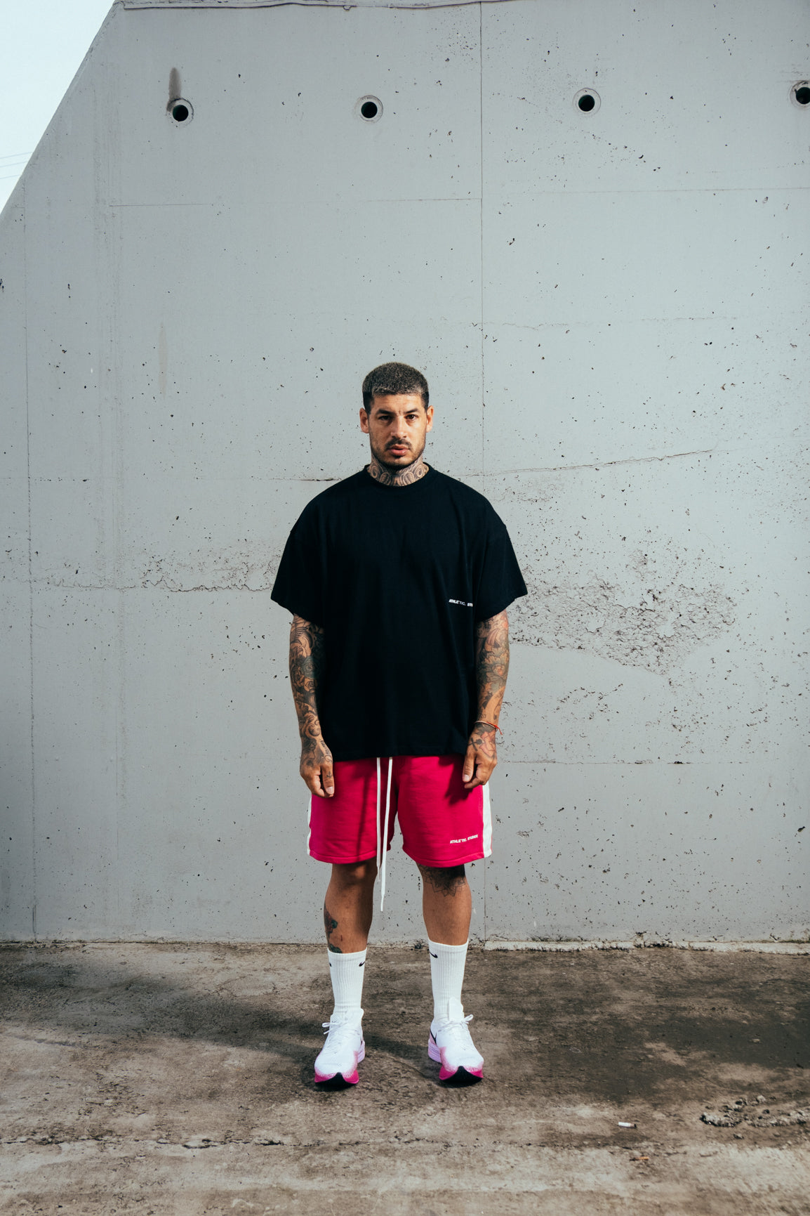 Camiseta Preta Athle`tic. Studios