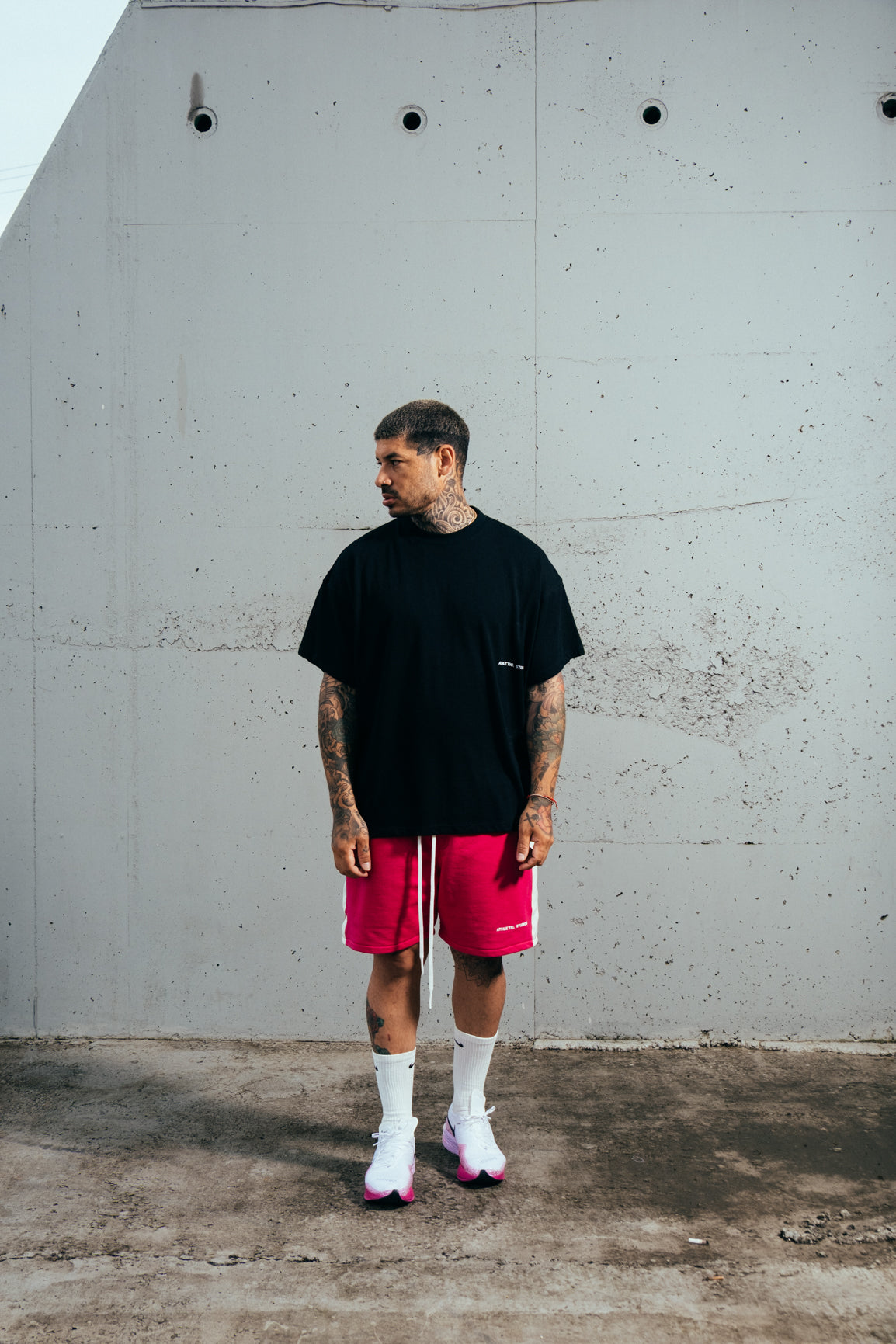 Shorts Moletom Pink A`S.