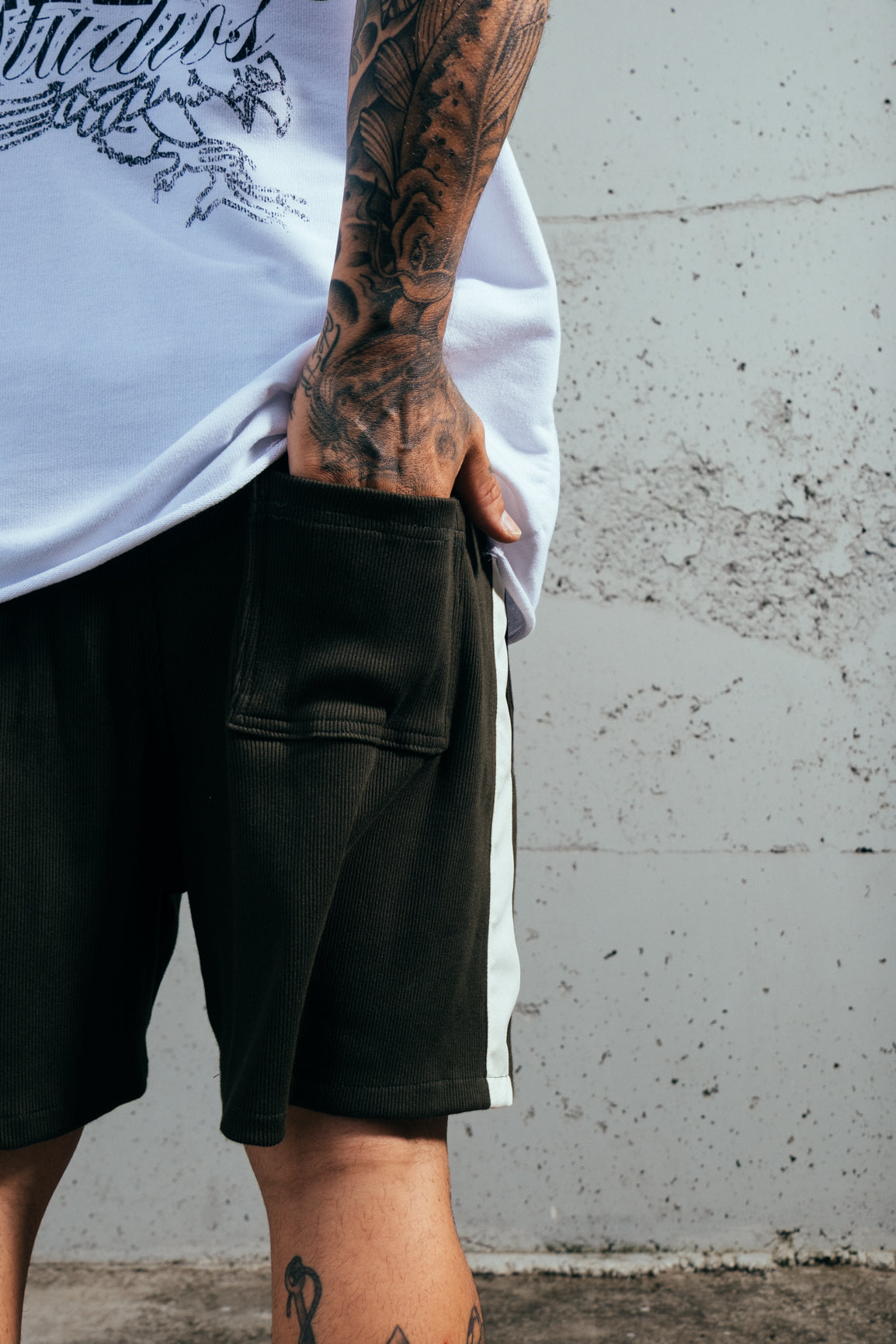 Shorts Ribana Verde E`C.