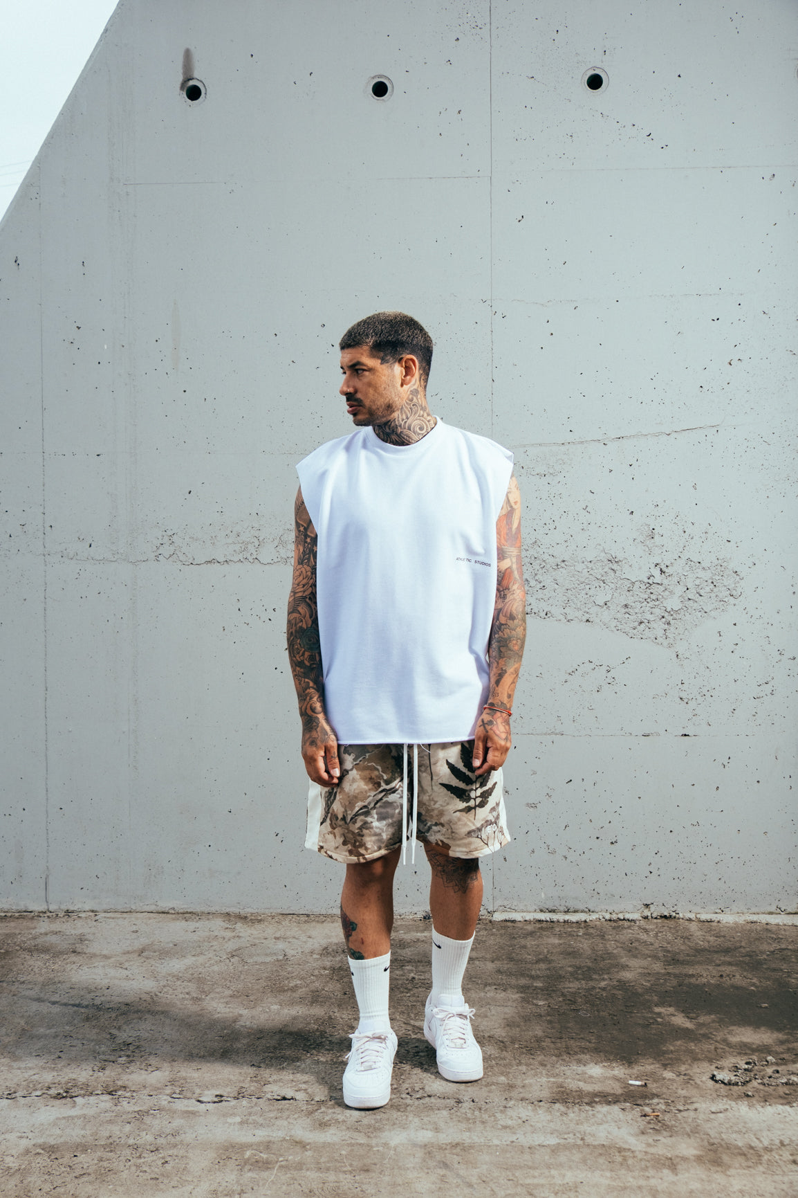 Shorts Moletom Camo E`C.