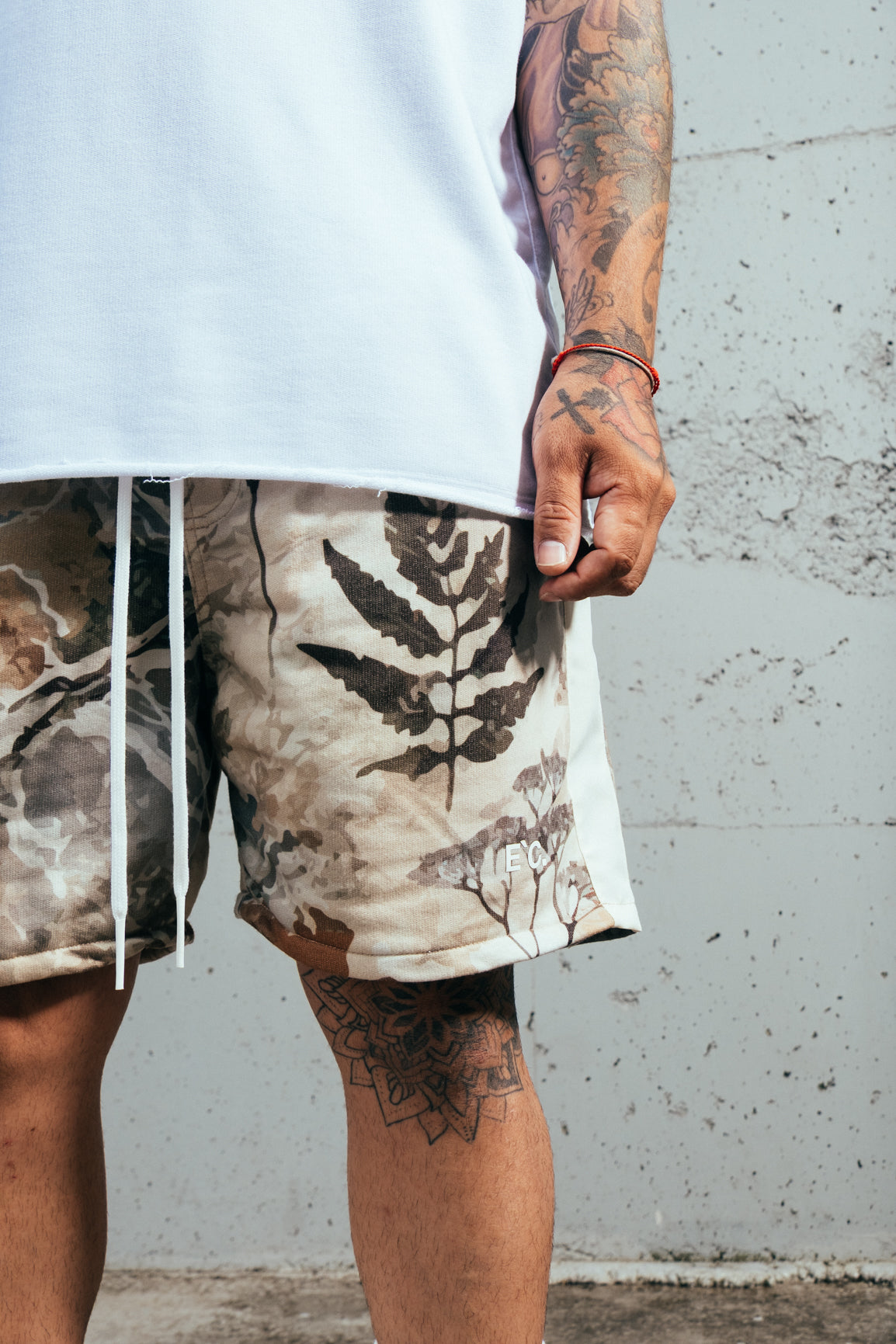 Shorts Moletom Camo E`C.