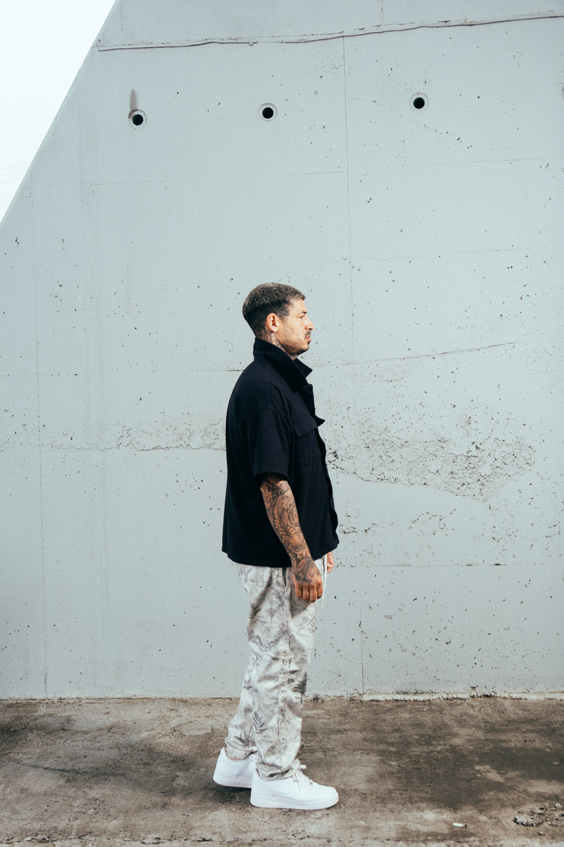 Camisa Tricô Preta E`C.