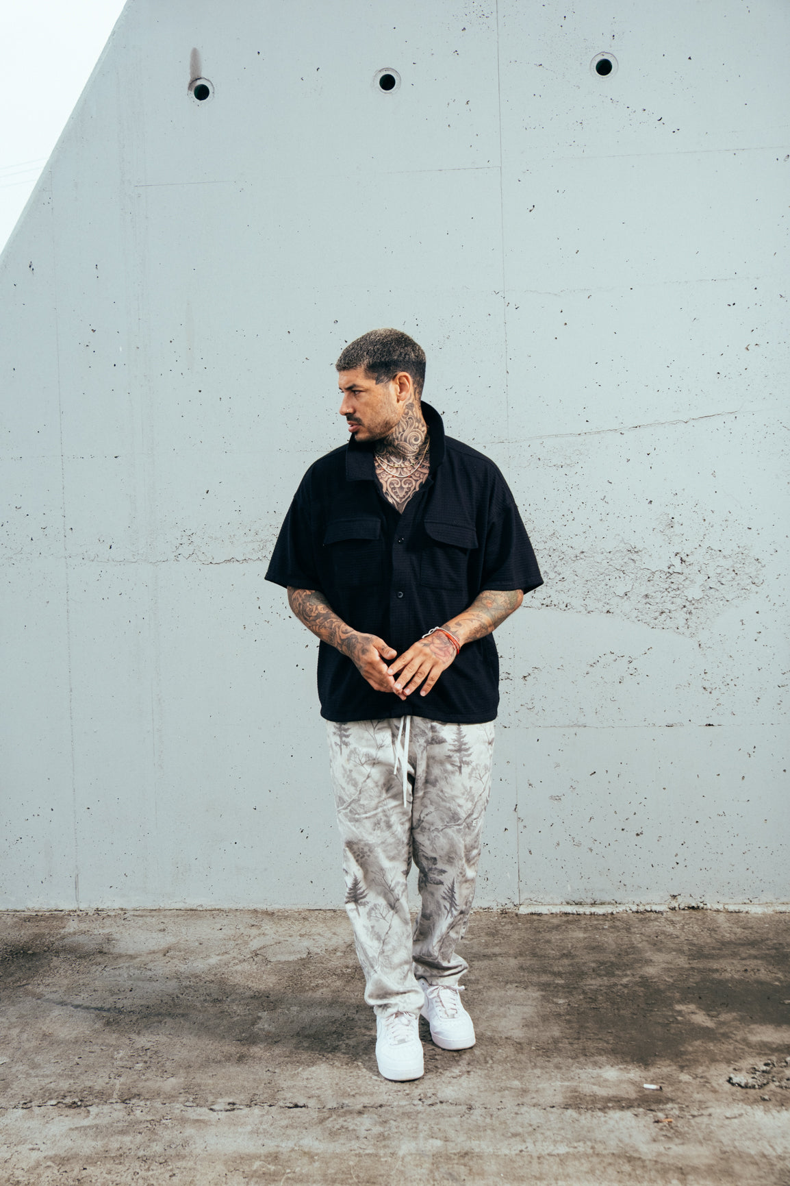 Camisa Tricô Preta E`C.