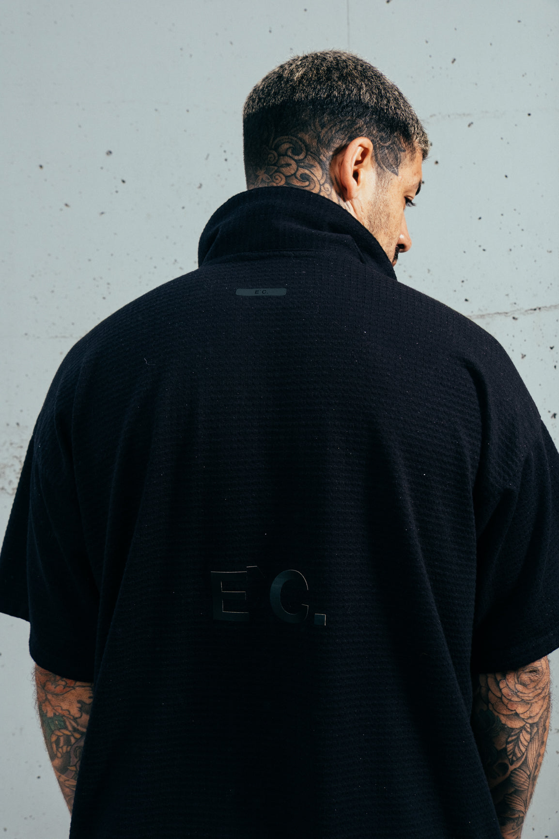 Camisa Tricô Preta E`C.