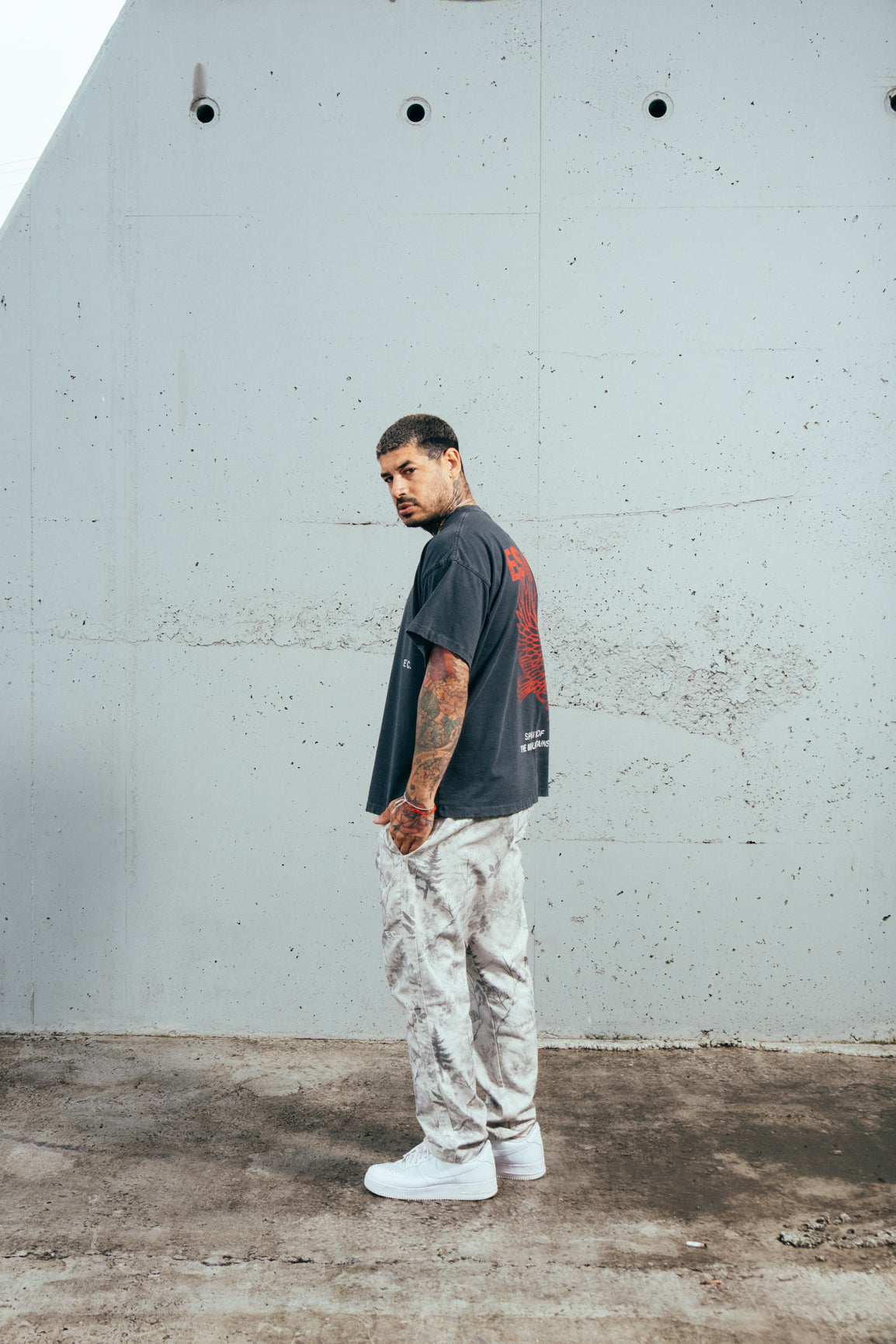 Camiseta Hawk Cinza E`C.