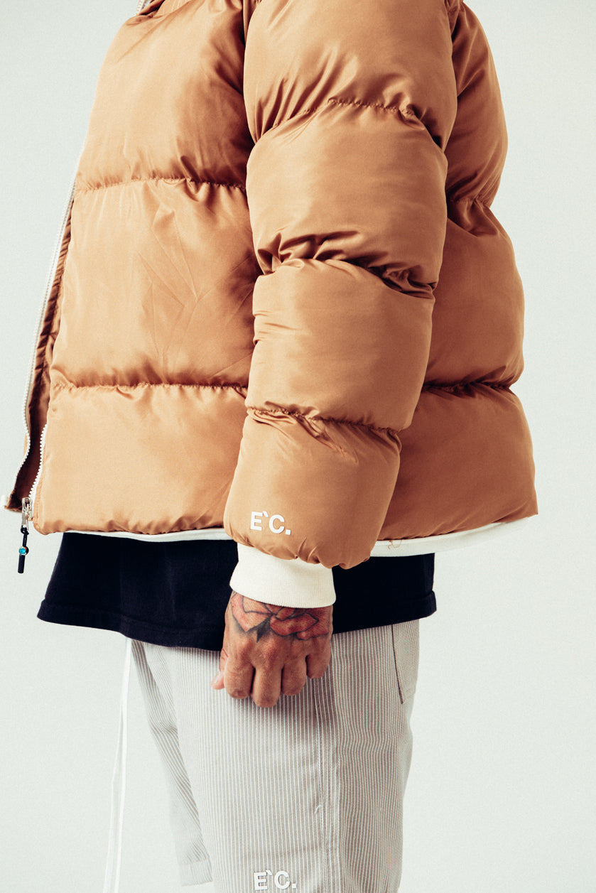 Secret Puffer Jacket Camel