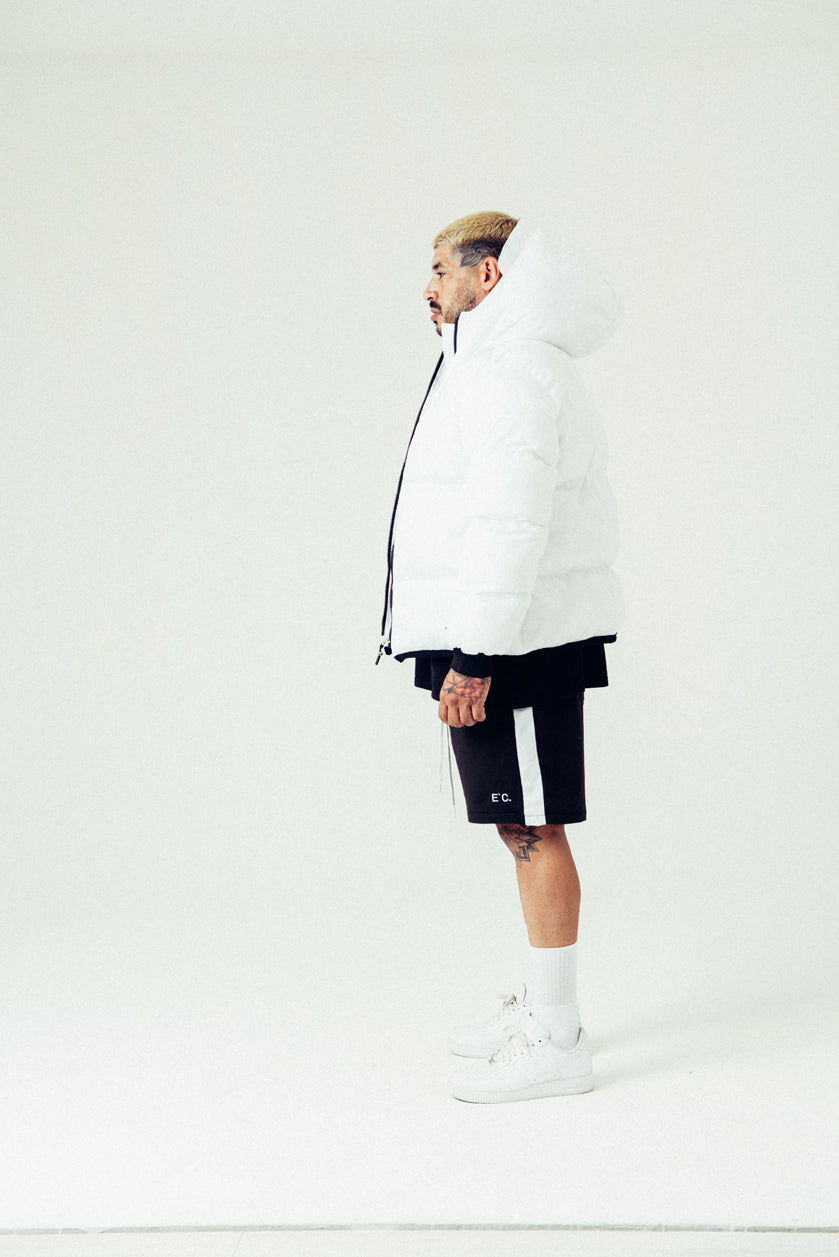 Secret Puffer Jacket White