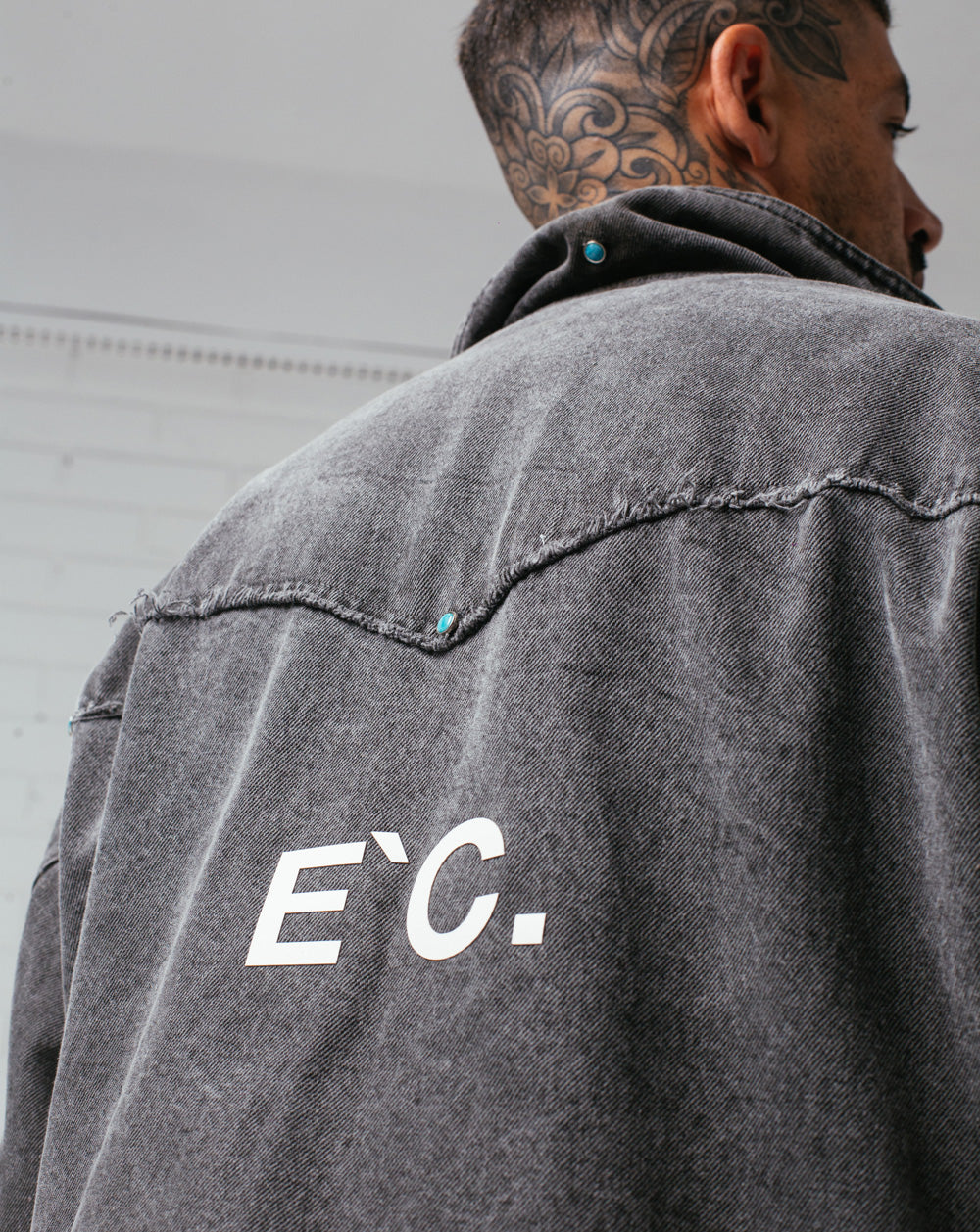Double Face Jacket Gray / Camo