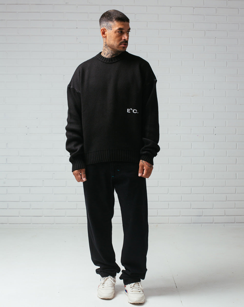 Knitted Sweater Black