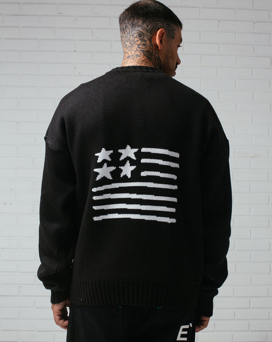 Knitted Sweater Black