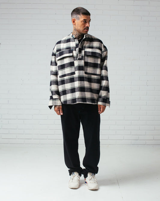 Half Button Shirt Chess