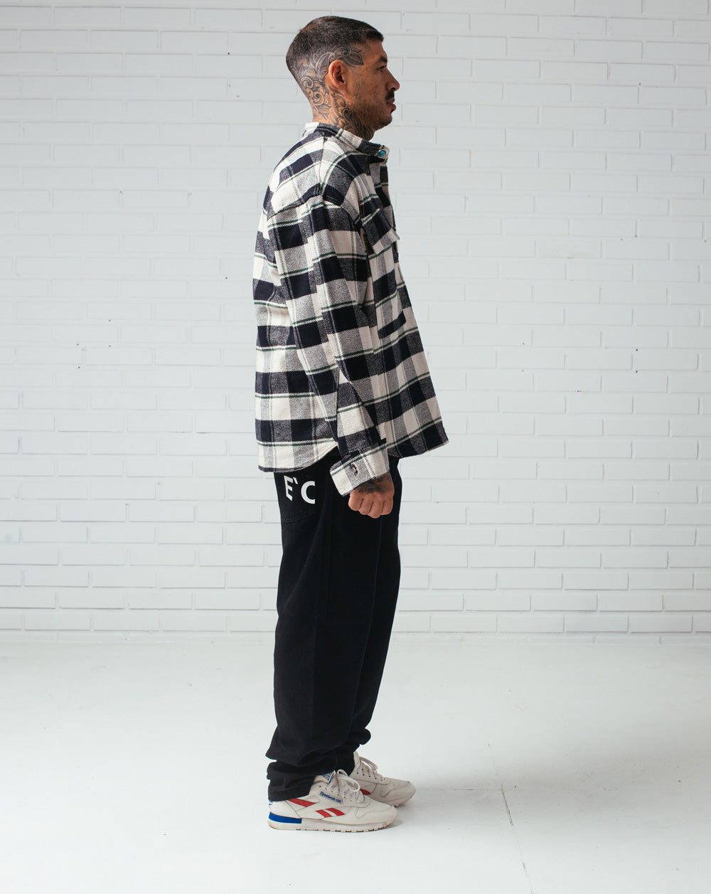 Half Button Shirt Chess