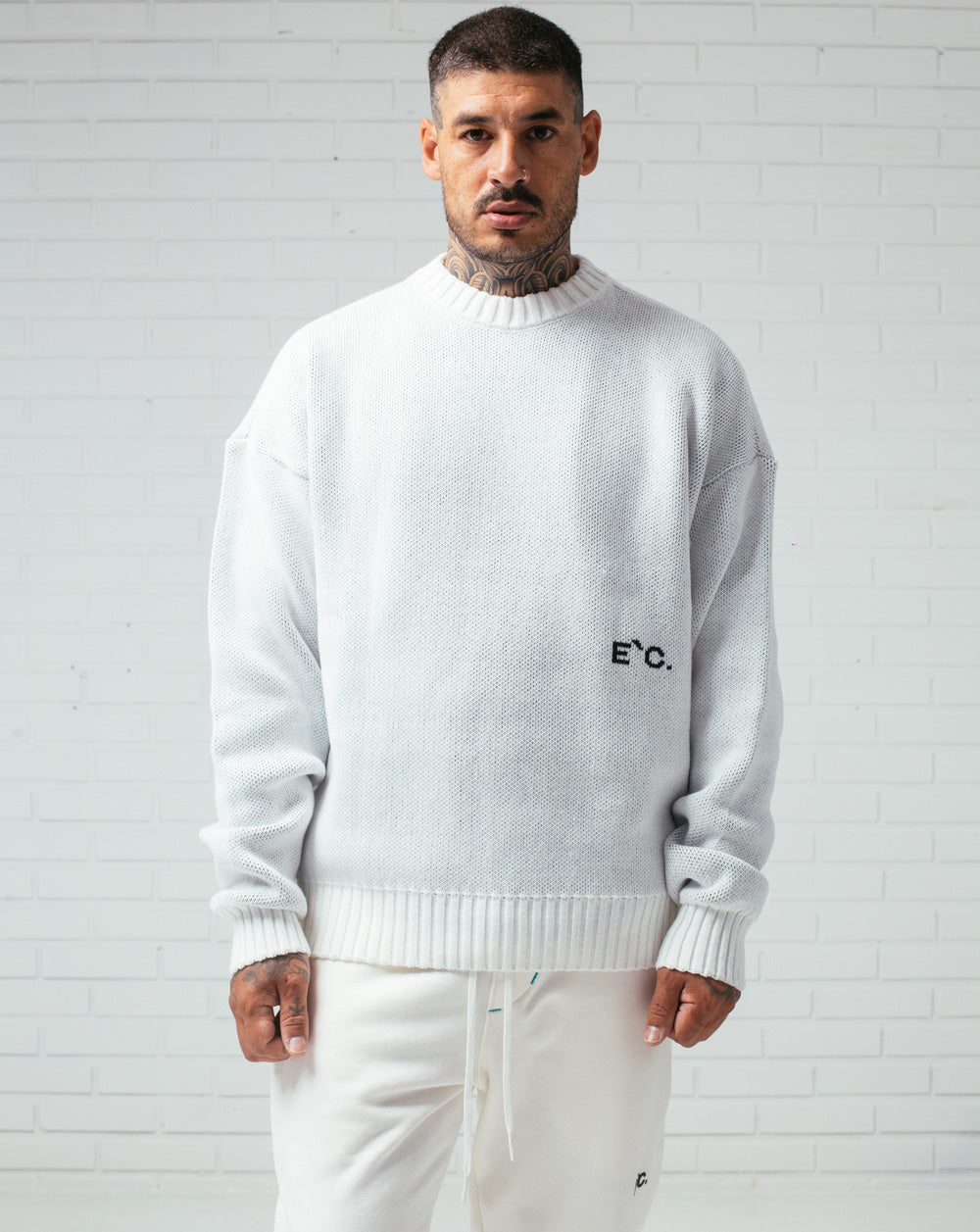 Knitted Sweater Off White