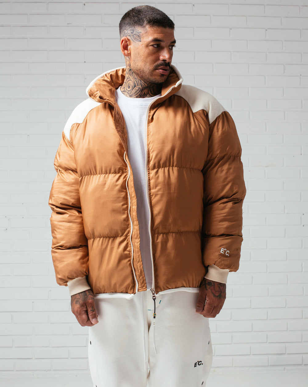 Puffer Jacket Camel