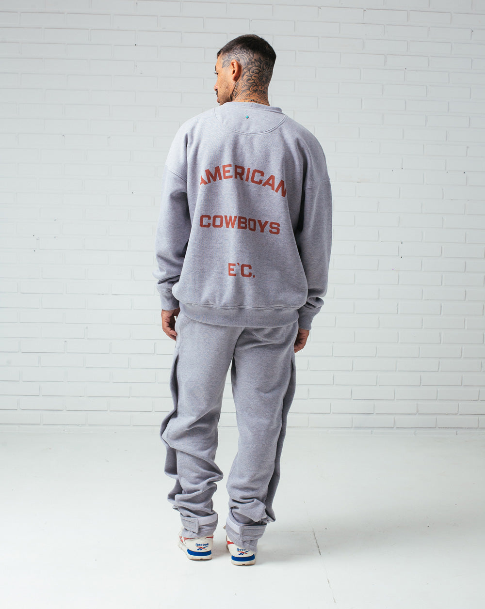 Button Sweatpants Gray