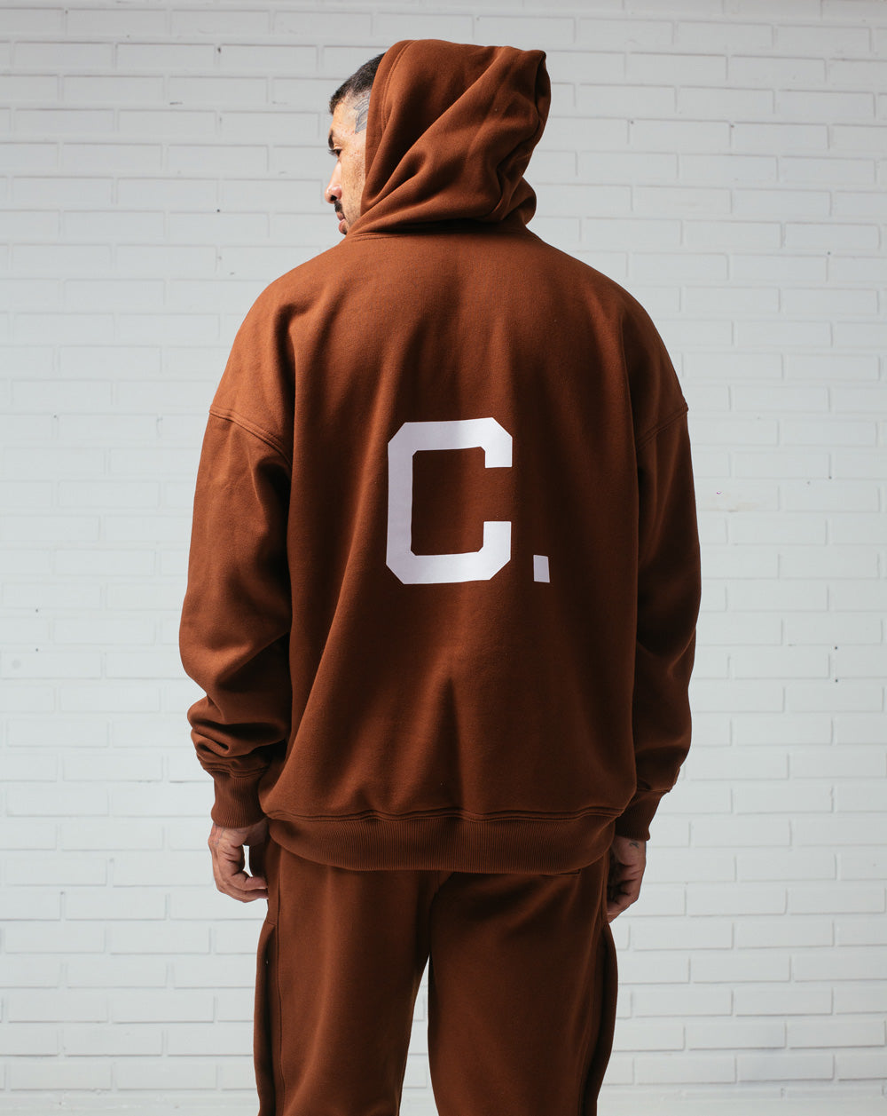 Hoodie Sweatshirt Brown