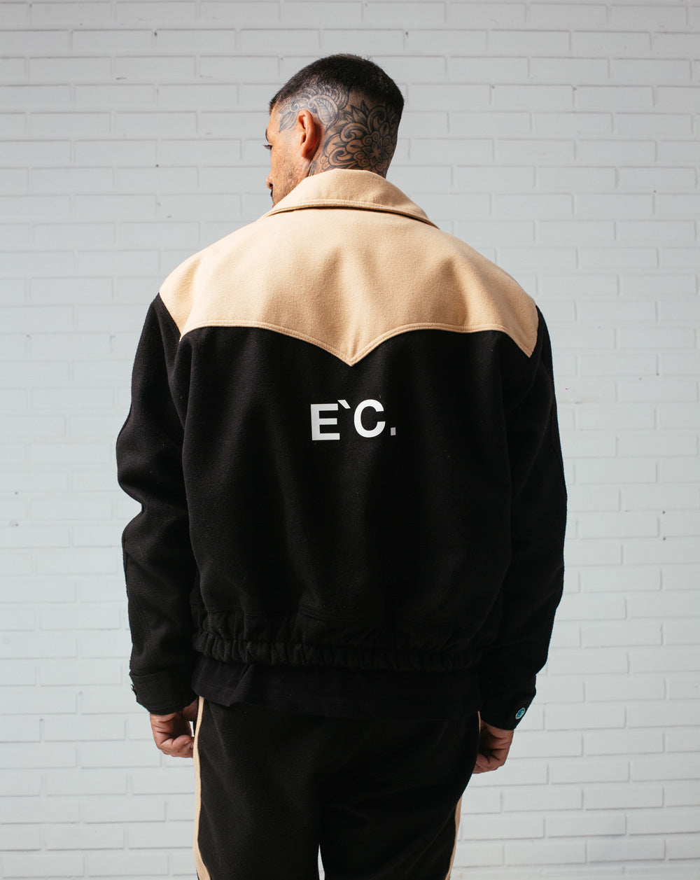Jacket Yellowstone Black / Camel