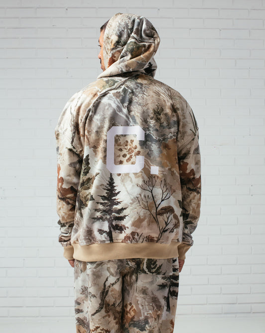 Hoodie Sweatshirt Camo
