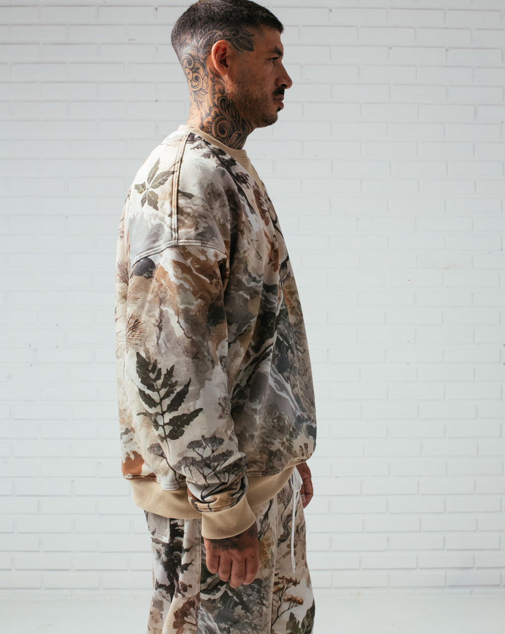 Crewneck Sweatshirt Camo
