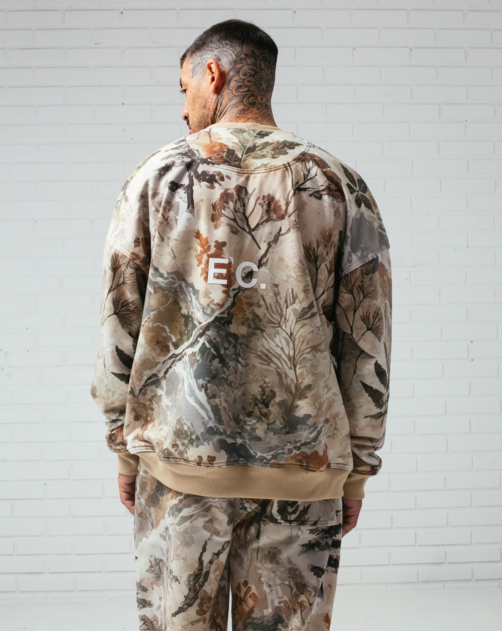 Crewneck Sweatshirt Camo