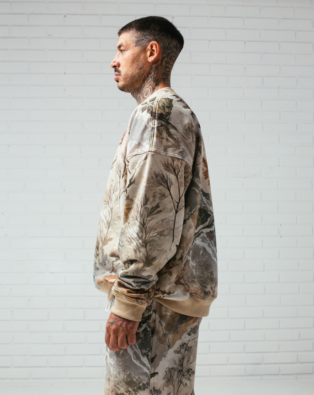 Crewneck Sweatshirt Camo