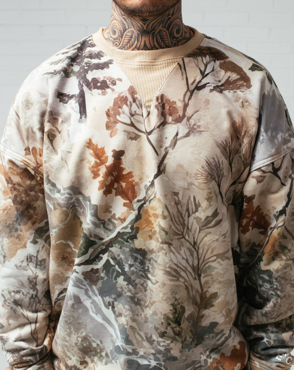 Crewneck Sweatshirt Camo