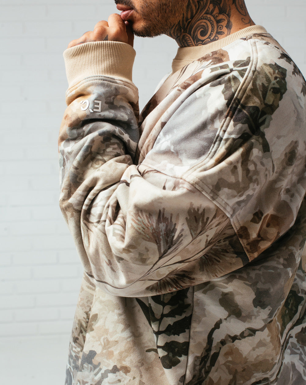 Crewneck Sweatshirt Camo
