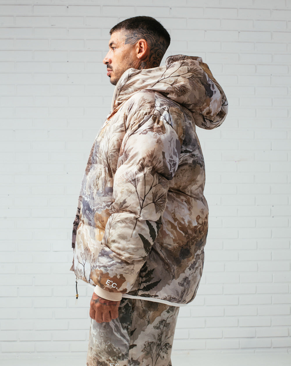 Puffer Jacket Camo