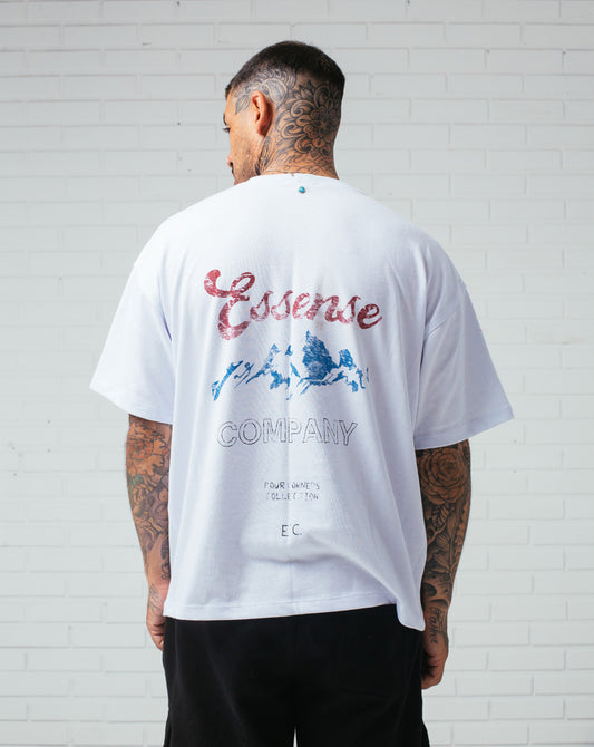 Mountain Tee White