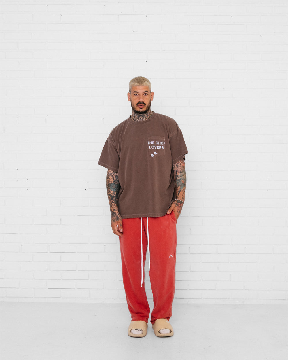 Standard Sweatpants Washed Red