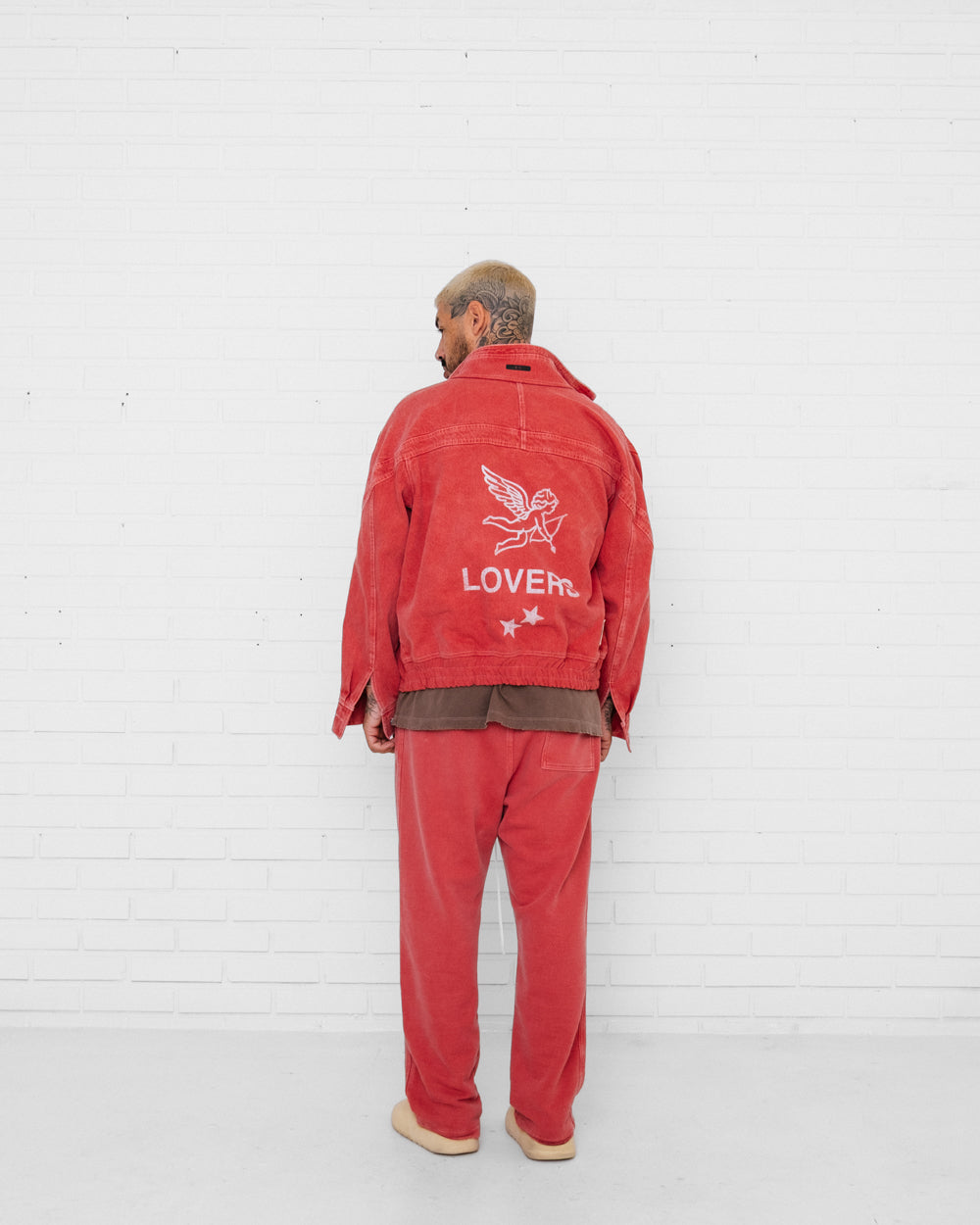 Standard Sweatpants Washed Red