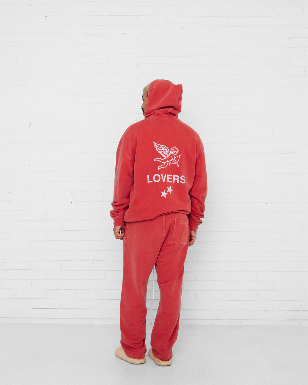 Standard Sweatpants Washed Red